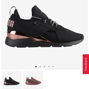 Puma muse metal sneakers
